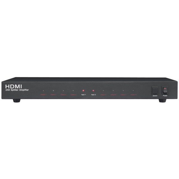 Sélecteur/distributeur HDMI 2/8